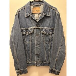 Levi's Standard Trucker Jacket Mens Small Levis Levi  Denim Blue Jean Coat